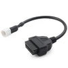 YAMAHA YZF-R125 MT-125 3Pin to 16Pin OBD2 Diagnostic Scanner Adapter Cable