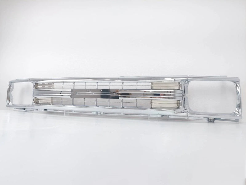 Toyota Hilux 3 x Chrome Grill & Light Surround Cases (1989-1991)