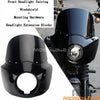 Harley Dyna Low Rider FXDL Headlight Fairing + Windshield (2006-2017)