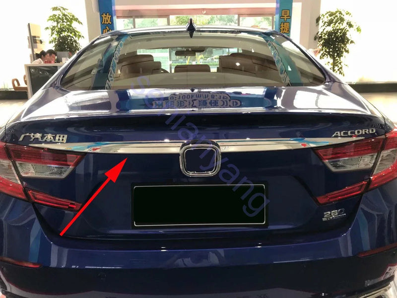 Honda Accord Sedan Chrome Rear Boot Lid Cover Trim (2018-2021)