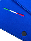 Ferrari 612 Scaglietti AutoWin Blue Floor Mats (2005-2011)