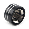 Harley 11mm Black CNC Inner Motor Bolt Topper Caps