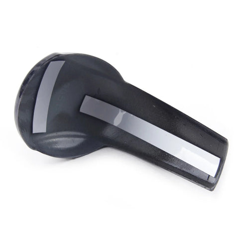 Mazda 3 Axela Black Carbon Fiber Style Knob Cover (2014-2017)