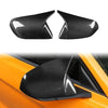Ford Mustang 2015-2023 Real Carbon Fiber Stick-on Side Mirror Cover Caps