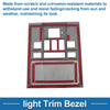 Toyota Alphard Vellfire Front Row Light Trim Bezel (2023-2025)