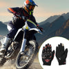 Motorcycle XL 1Pair Gloves Breathable Full-Finger Nylon Outdoor Red
