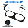 Dodge Challenger Front Left Right Side Headlight Trim Rings (2015-2023)