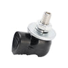 Chopper M6 Black Plastic License Plate Screws