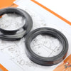 Honda GL VTX 1800 ST1300 GL1500C Fork Seal Set with Dust Caps (1993-2010)