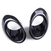 Honda Civic 10th Coupe ABS Carbon Fiber Fog Light Cover Ring (2016-2018)