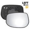 Honda Jazz Left Side Heated White Mirror Glass (2008-2015)