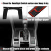 Honda Civic 2016-2021 Black Gear Panel Trim Shift Box Cover