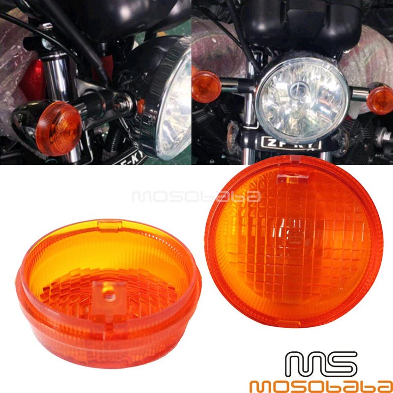 Honda Shadow Spirit VT750 Turn Signal Light Lenses Cover (2001-2007)