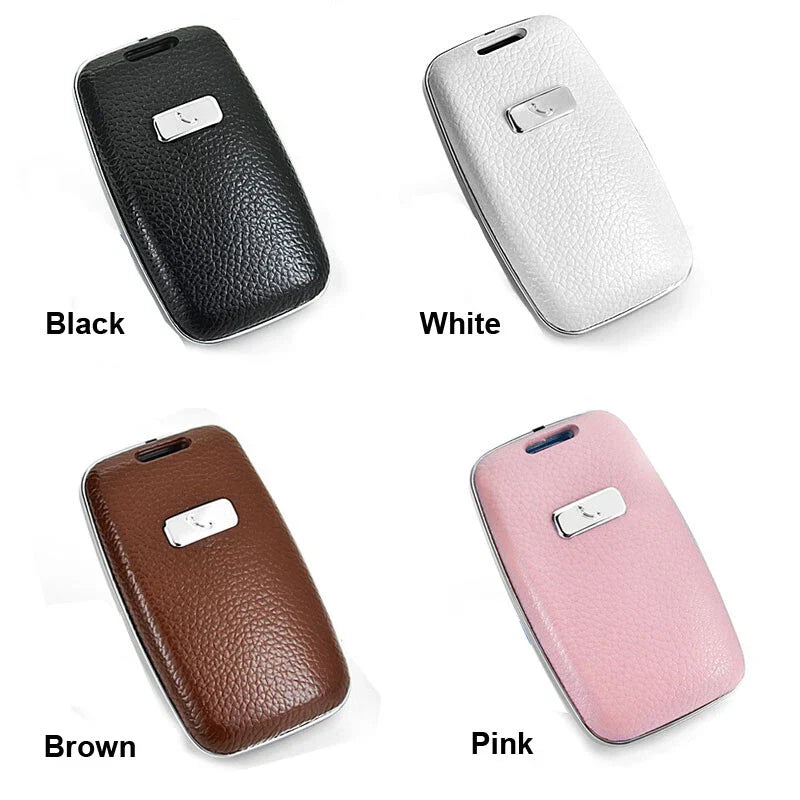 Land Rover LR4 Sport Black Leather Remote FOB Key Cover Bag Key Shell Fit