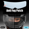 Motorcycle 2pcs 8.86x2.56in Helmet Anti Fog Film Universal Film Lens Sticker