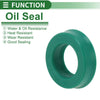 Make Model Oil Seal 5 Pcs 25x33x7mm TPU High Pressure Green Seal Ring