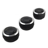 VW Polo 3 x ABS Air Conditioning Knob Switch Decor (2004-2013)