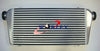 600x300x76mm Front Mount Intercooler + 3" Aluminum Piping + Blue Hoses