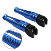 Ducati Monster 696 796 695 659 Dark 749 999 / S / R Blue Passenger Foot Pegs