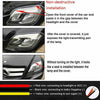 Car Headlight Accessories 2 x LED DRL Daytime Running Light Strip
