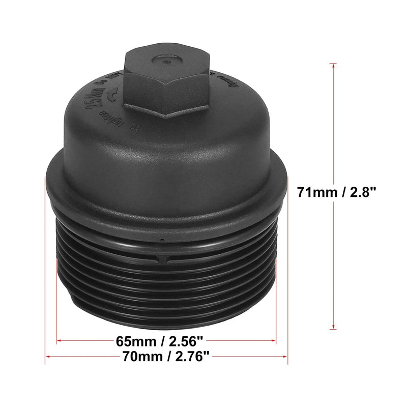 Chrysler Town & Country, Jeep Wrangler Oil Filter Cap Assembly (2008-2016)