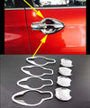 Nissan Qashqai Rogue Sport Chrome Door Handle Bowl Cover Trim (2014-2021)