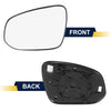 Toyota RAV4 Left Side Heated Mirror Glass with Backing Plate (2013–2018)