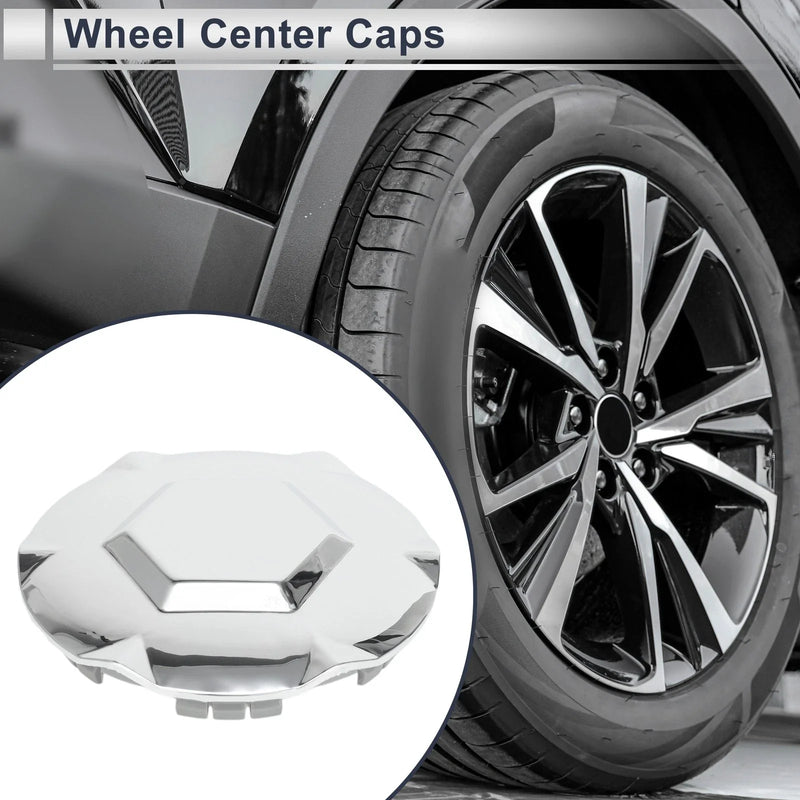 Chevrolet Envoy XL Chrome Silver Tone Plastic 1 Pc 19.5cm Wheel Center Caps