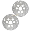 Honda ATC200X ATC250R 2 x Front Brake Disc Rotors (1983–1985)