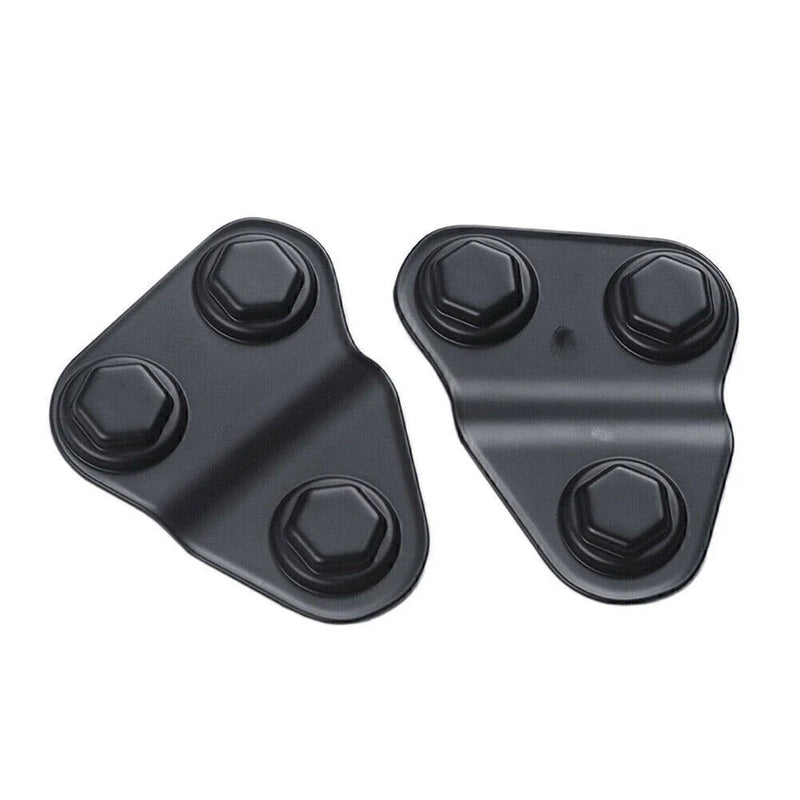 Jeep Wrangler JL JLU JT 2 x Door Screw Protector Covers (2018-2021)