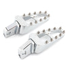 BMW R18 (2020-2023) - Silver 2 x Pedals Footrest Foot Pegs