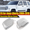 Jeep Liberty (2004-2010) 2x Chrome Side Rearview Wing Mirror Cover Caps