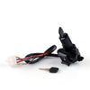 Kawasaki ZZR 400 / 600, ZXR 400 / 750 Ignition Lock & Fuel Gas Cap Key (1990-2008)