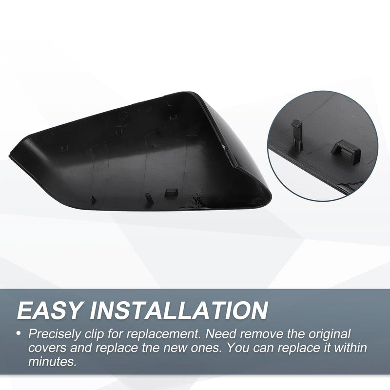 Chevy Equinox for GMC Mirror Cover Cap Gloss Black