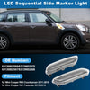 Mini Cooper R60 R61 LED Sequential Fender Marker Turn Signal Lights (2011-2016)