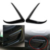 Tesla Model 3 (2017-2022) Black Front Fog Light Eyebrow Cover Trim