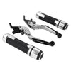 Kawasaki ZX6RR Folding Extendable Brake Clutch Levers & Handlebar Grips