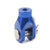 Yamaha YZ125 YZ250 YZ250F YZ450F Billet Rear Brake Clevis CNC Blue (2003-2020)
