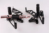 Honda CBR954RR / CBR929 CNC Adjustable Rear Sets Foot Pegs Kit (2002-2003)