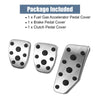 Subaru Legacy 3 x Accelerator & Brake Pedal Covers (1990-2007)