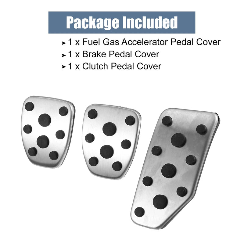 Subaru Legacy 3 x Accelerator & Brake Pedal Covers (1990-2007)
