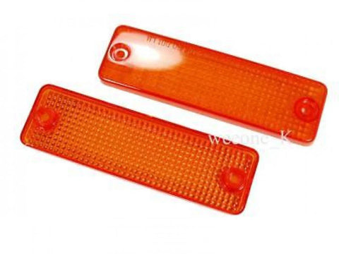 Mazda B2000 B2200 B2600 Front Bumper Light Lens Orange (1986-1993)