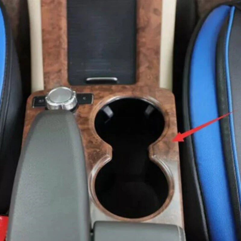 Mercedes-Benz GLK Wood Grain Water Cup Holder Panel Cover (2013–2015)