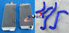 Honda ATV ATC250R 1985-1986 () Blue Aluminum Radiator & Hose