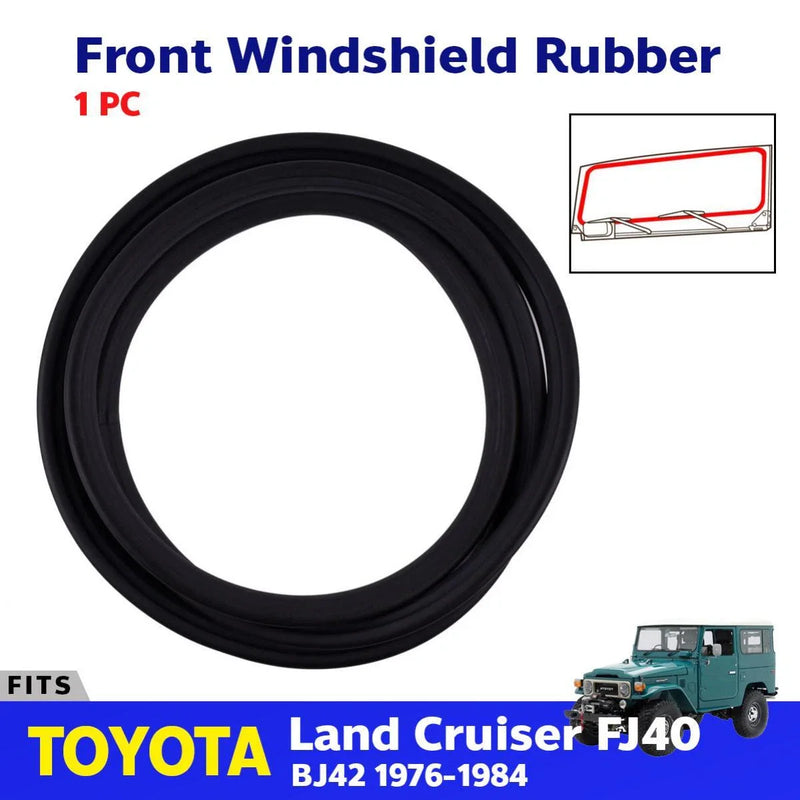 Front Windscreen Rubber Glass Seals Fits 1969-84 Toyota Land Cruiser FJ40 SUV