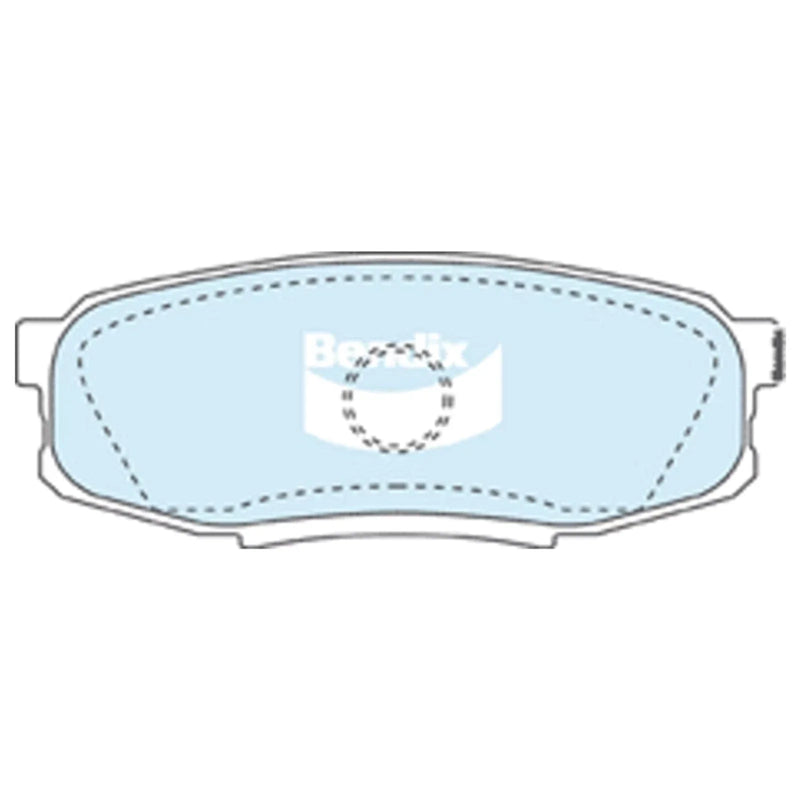 Landcruiser URJ202 UZJ200 VDJ200 Rear Disc Brake Pad Set (2007–2021)