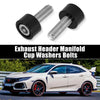Honda Acura 9 x M8x1.25 Exhaust Header Manifold Washers Bolts