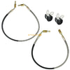 Polaris Xpedition 325 425 300 / 400 / 250 / 500 2 x Front Brake Lines