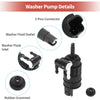Nissan Windshield Washer Pump w/Grommet (No.7700430702)
