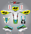 Kawasaki KX 65 (2000-2015) - STRIKE Style Stickers Custom Graphics Kit